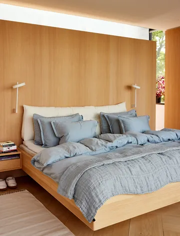 한넬린 베드 스프레드 - Cloudy sky, 260x260 cm - Himla | 힘라