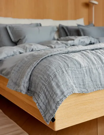 한넬린 베드 스프레드 - Cloudy sky, 260x260 cm - Himla | 힘라