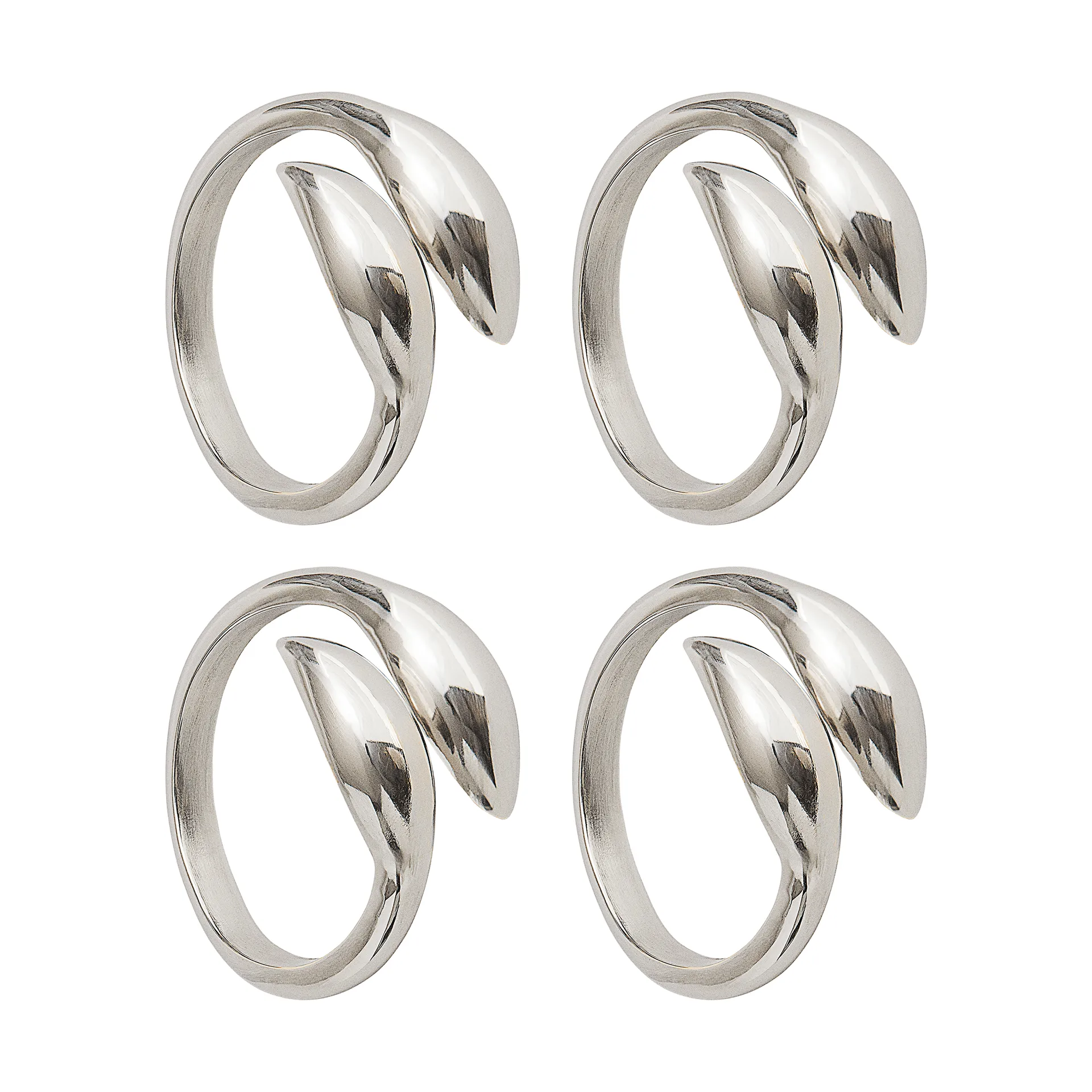 Inverness 냅킨 링, Silver, 4-pack Himla | 힘라