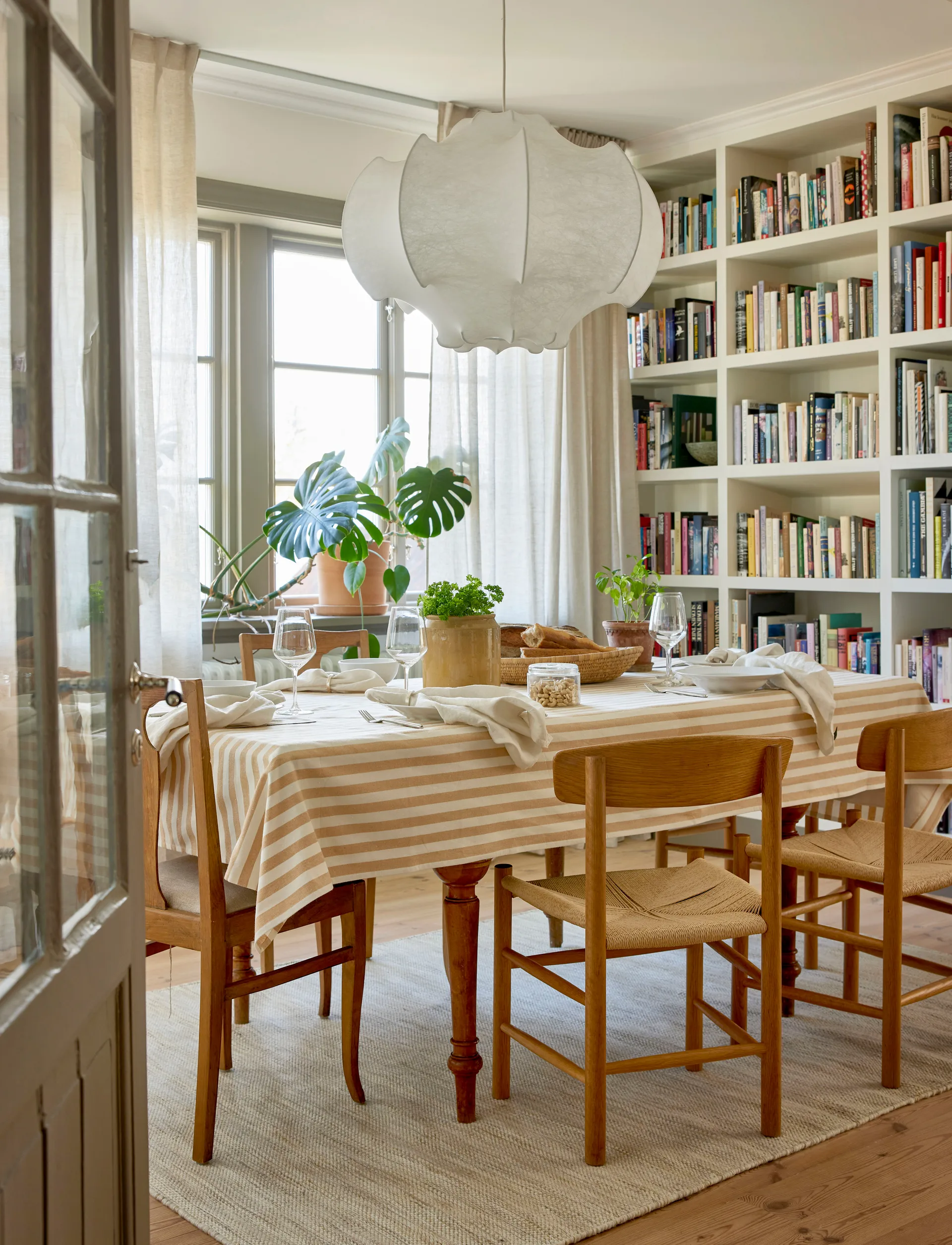 브르타뉴 테이블 클로스, Wheat, 145x250 cm Himla | 힘라