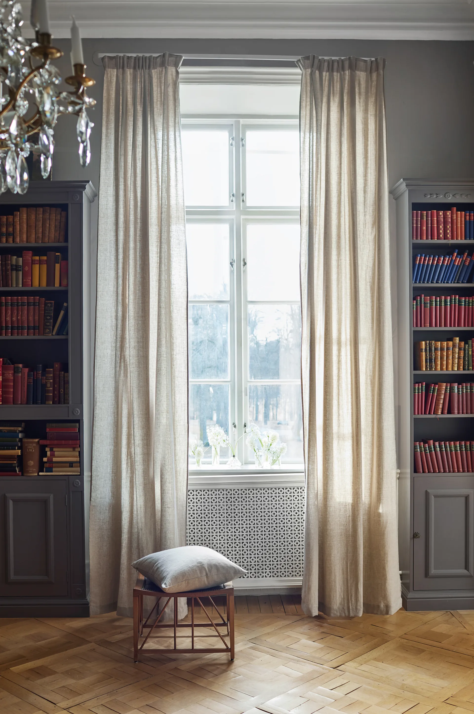 Woodland 커튼 & 플릿 스트립 135x250 cm, Natural Himla | 힘라