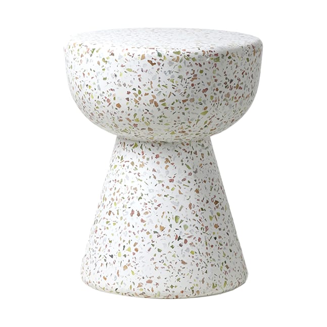 테라조 사이드 ��테이블 Ø35 cm - Terrazzo multicolour - HKliving | 에이치케이리빙