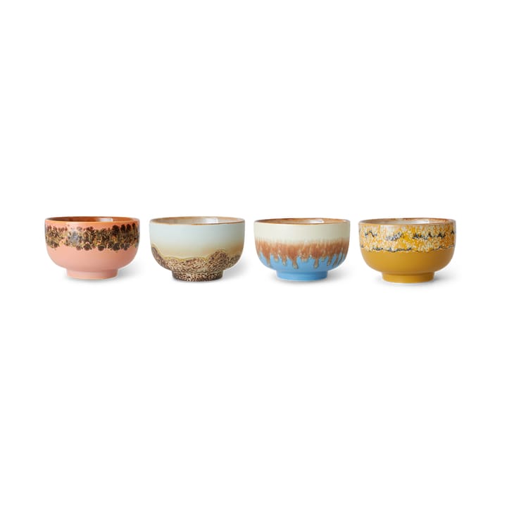 70's 보울 Ø13.5 cm 4개 세트, Seabreeze HKliving | 에이치케이리빙