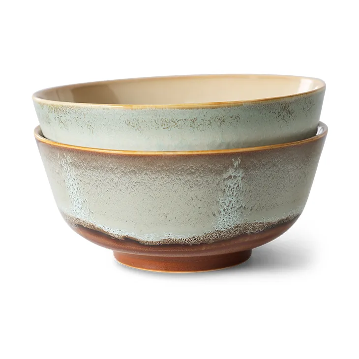 70's 라면 보울 Ø19 cm 2개 세트, Edge HKliving | 에이치케이리빙