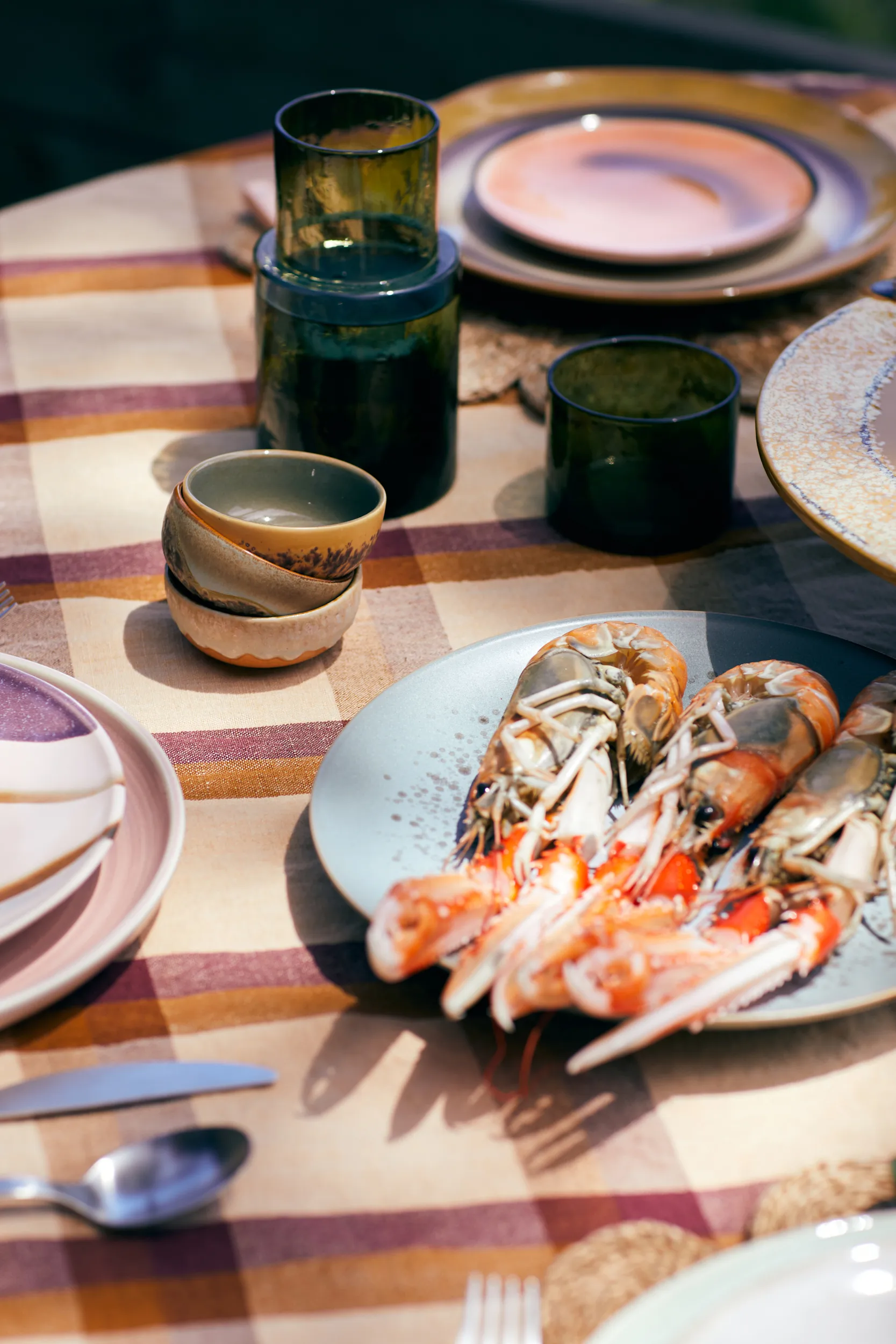 70's 스몰 보울 4개 세트, Marine HKliving | 에이치케이리빙