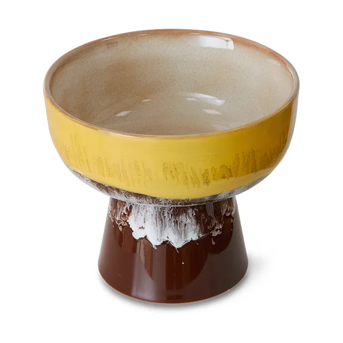 70's 타파스 보울 온 풋 L Ø12.5x11 cm, Creek HKliving | 에이치케이리빙