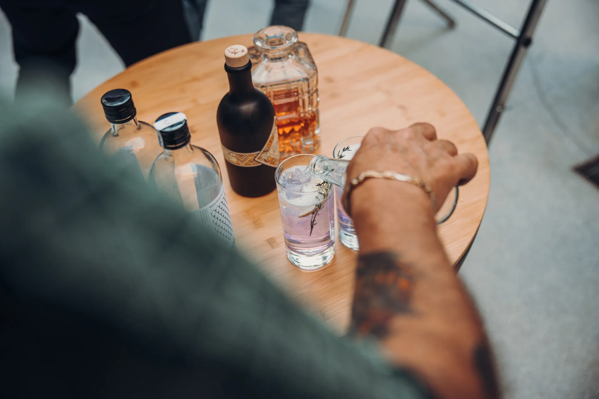 BOWL 57 화로용 트레이, Bamboo Höfats