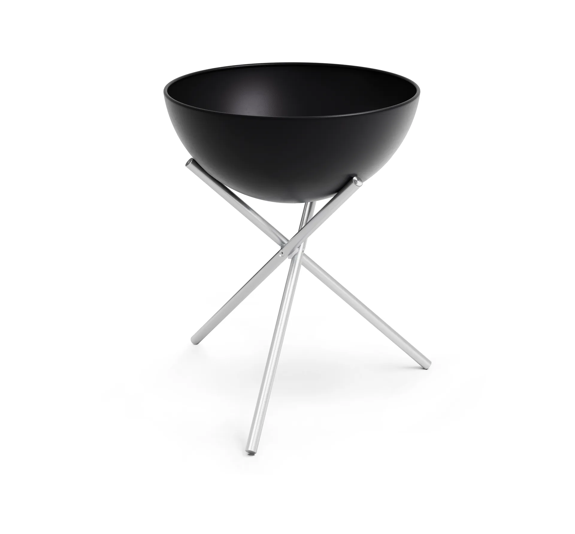 BOWL 57 화로 본체, Black-silver, tripod stand Höfats