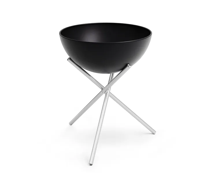 BOWL 57 화로 본체 - Black-silver, tripod stand - Höfats