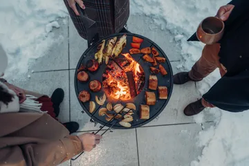 BOWL 57 화로용 플란차 그리들 - Black - Höfats