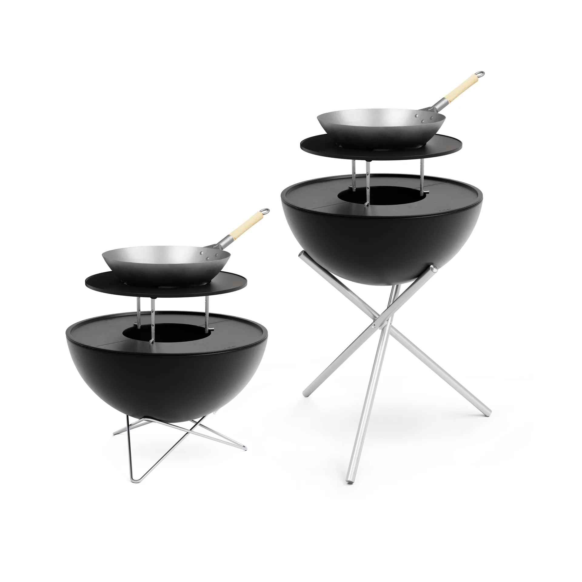 BOWL 57 화로용 워밍 링, Black Höfats