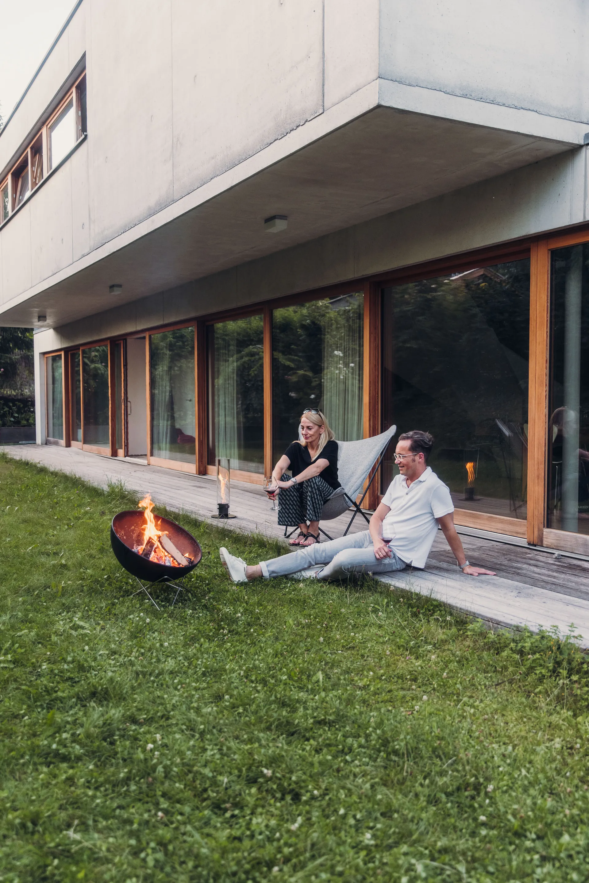 BOWL 57 화로용 스타 베이스, Silver Höfats