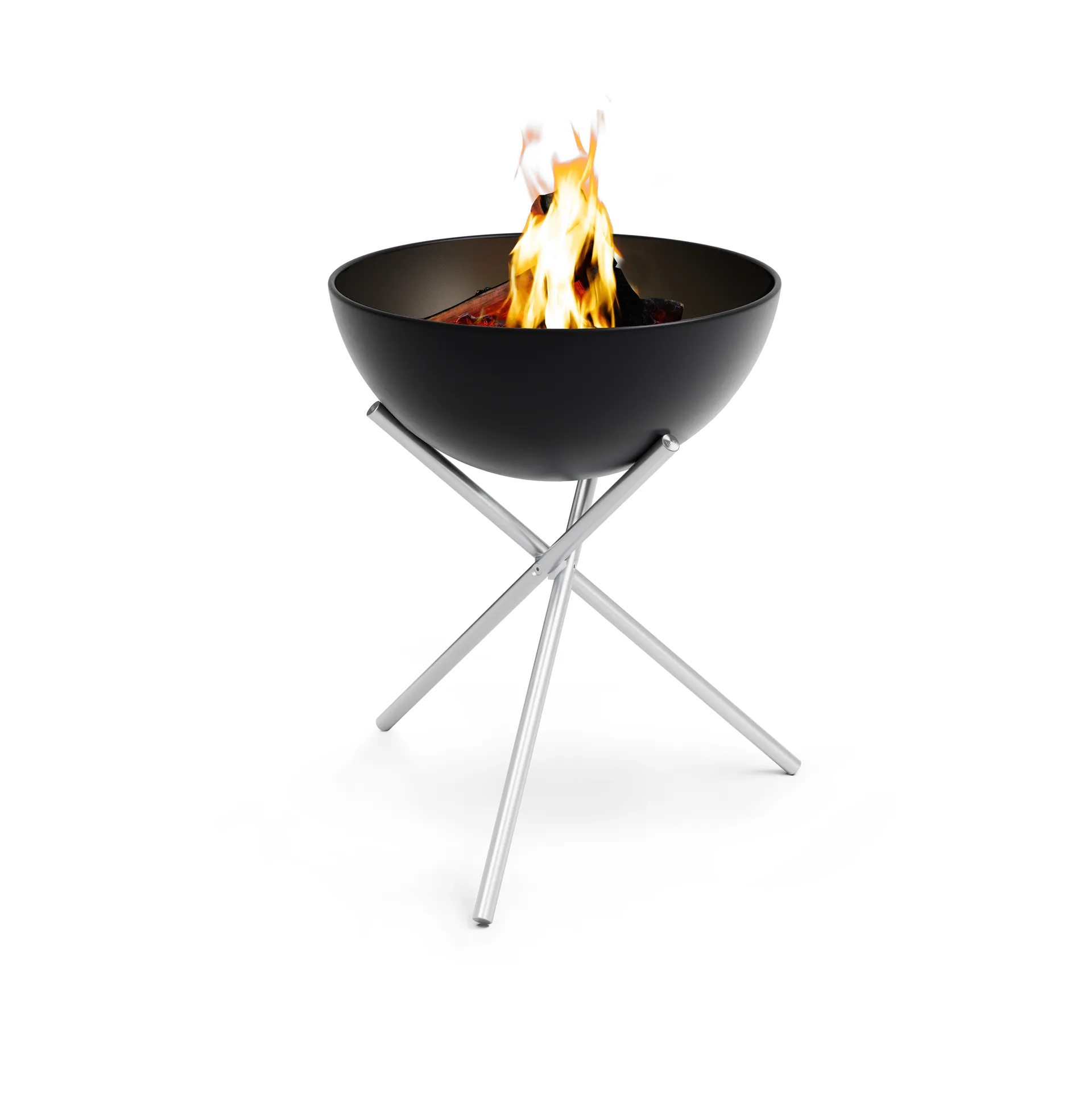 BOWL 57 화로용 삼각 스탠드, Silver Höfats