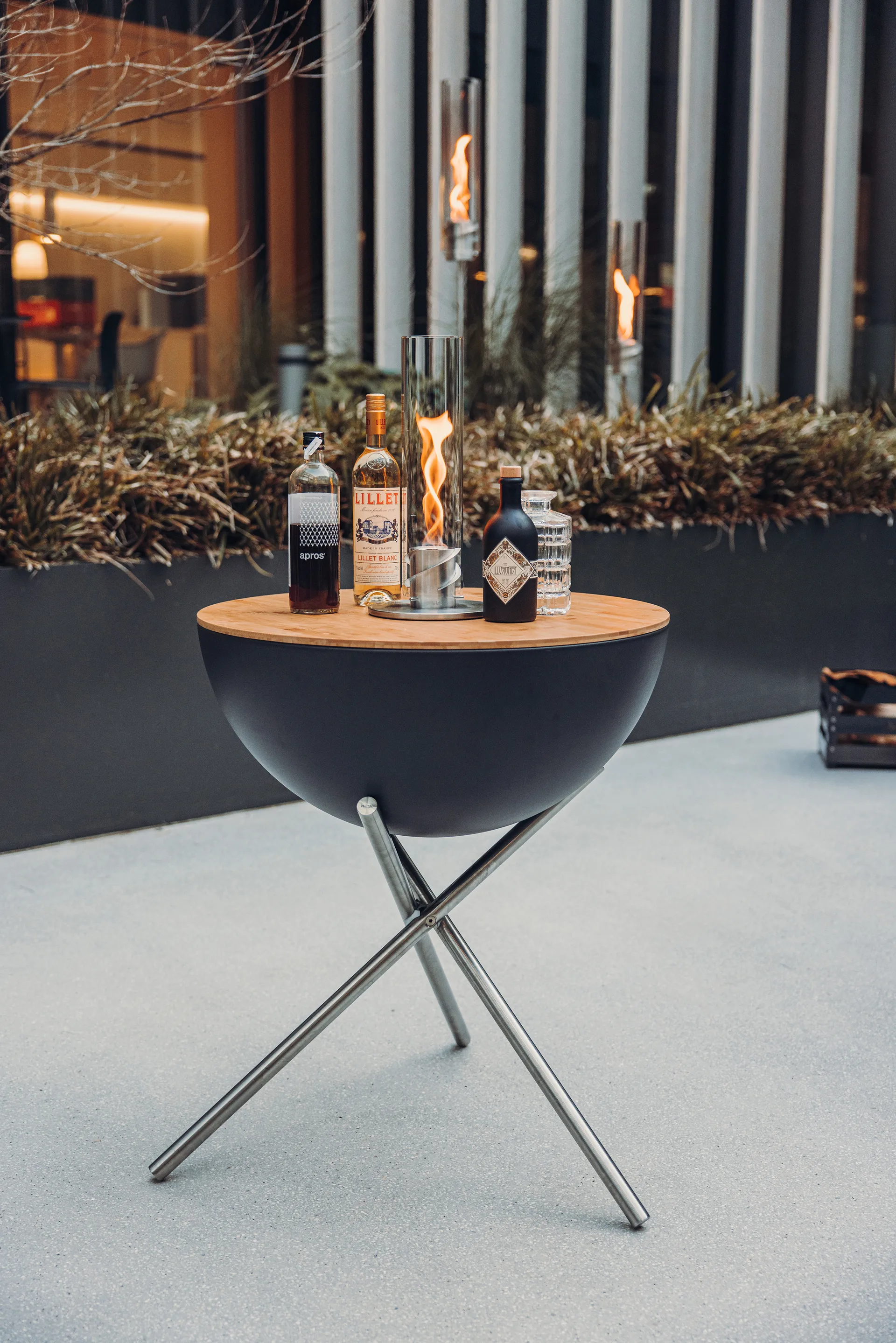 BOWL 70 화로용 트레이, Bamboo Höfats