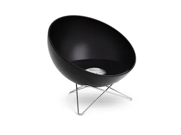 BOWL 70 화로 본체 - Black-silver, star base - Höfats