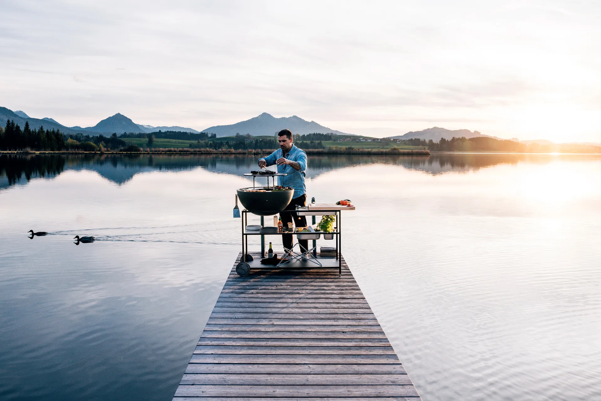 BOWL 70 화로용 워밍 링, Black Höfats