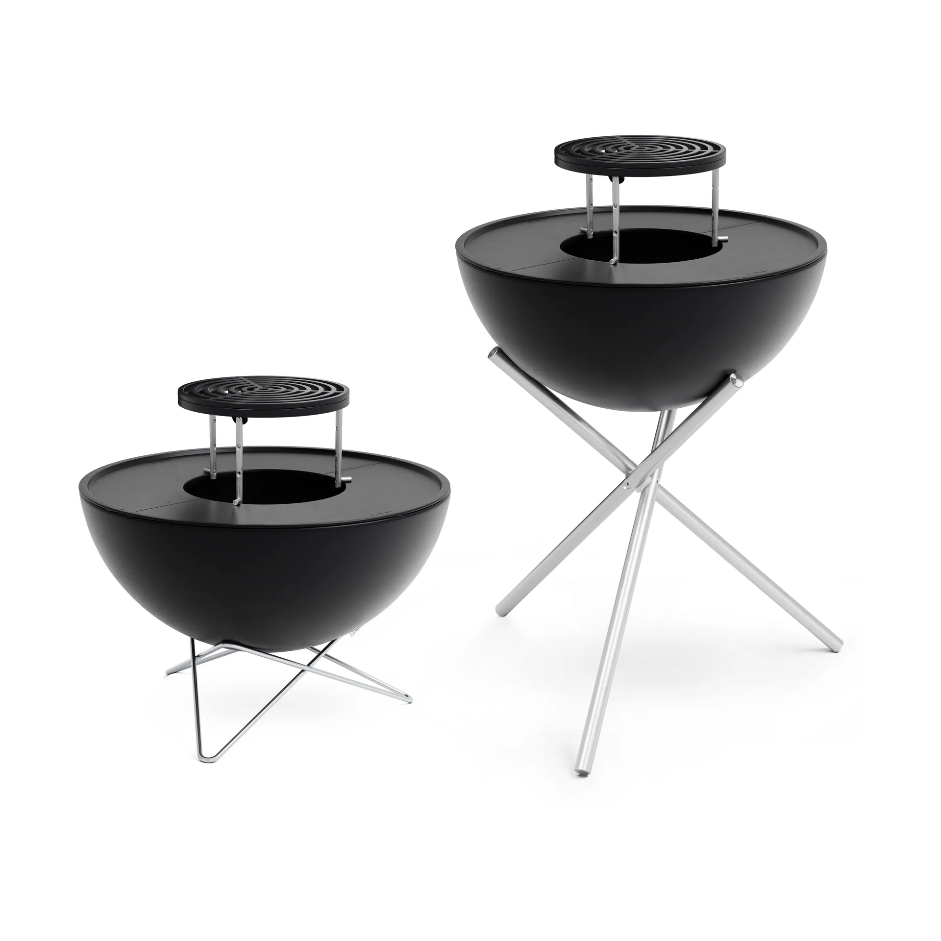 BOWL 70 화로용 그릴 셸프, Black Höfats