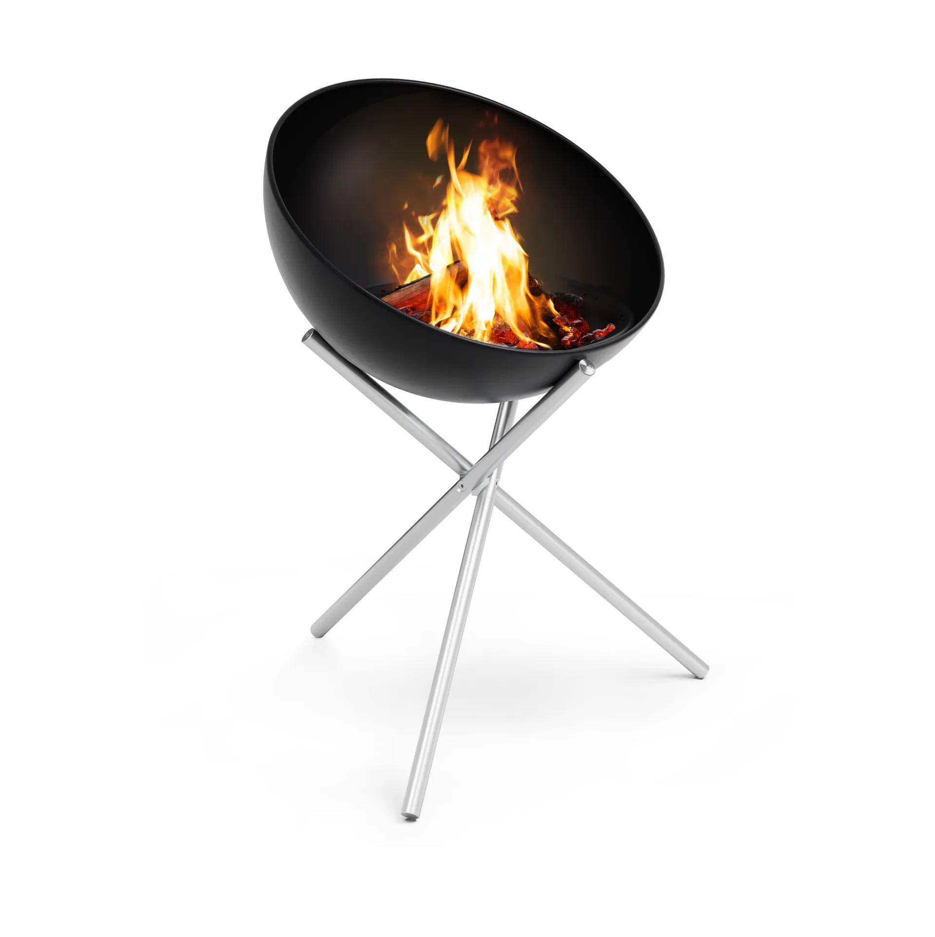 BOWL 70 화로용 삼각 스탠드, Silver Höfats