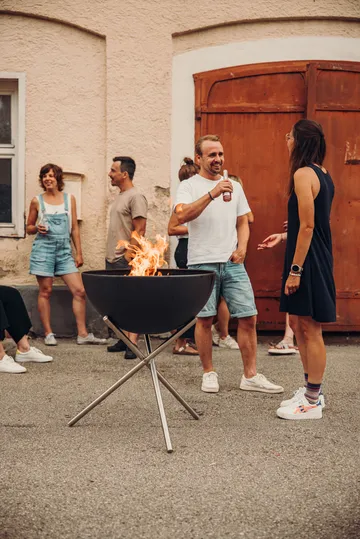 BOWL 70 화로용 삼각 스탠드 - Silver - Höfats