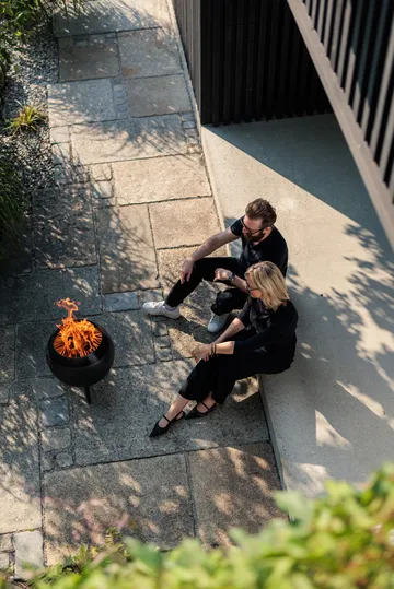 MOON 45 화로 본체 - All black, low base - Höfats