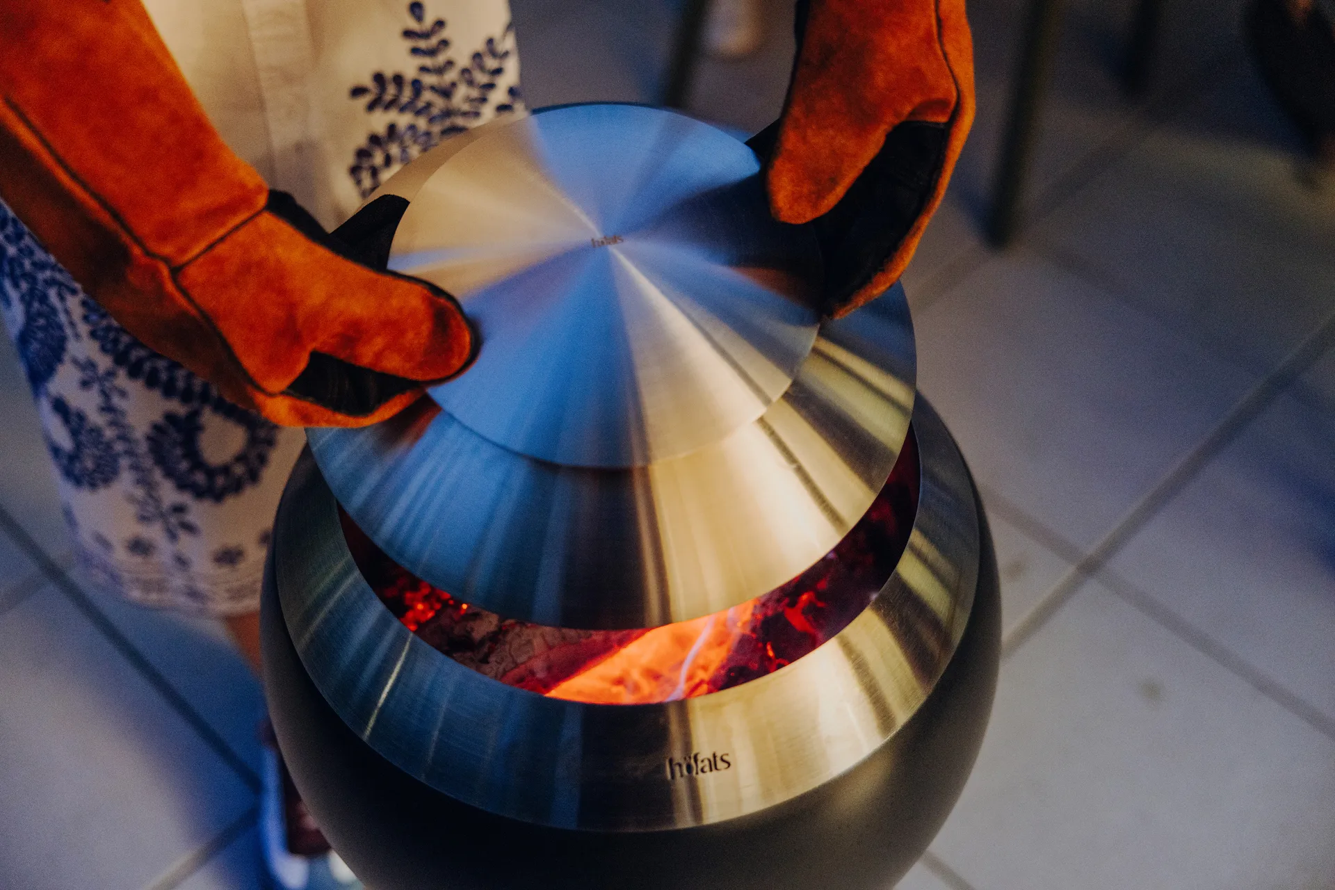 MOON 45 화로용 락, Silver Höfats