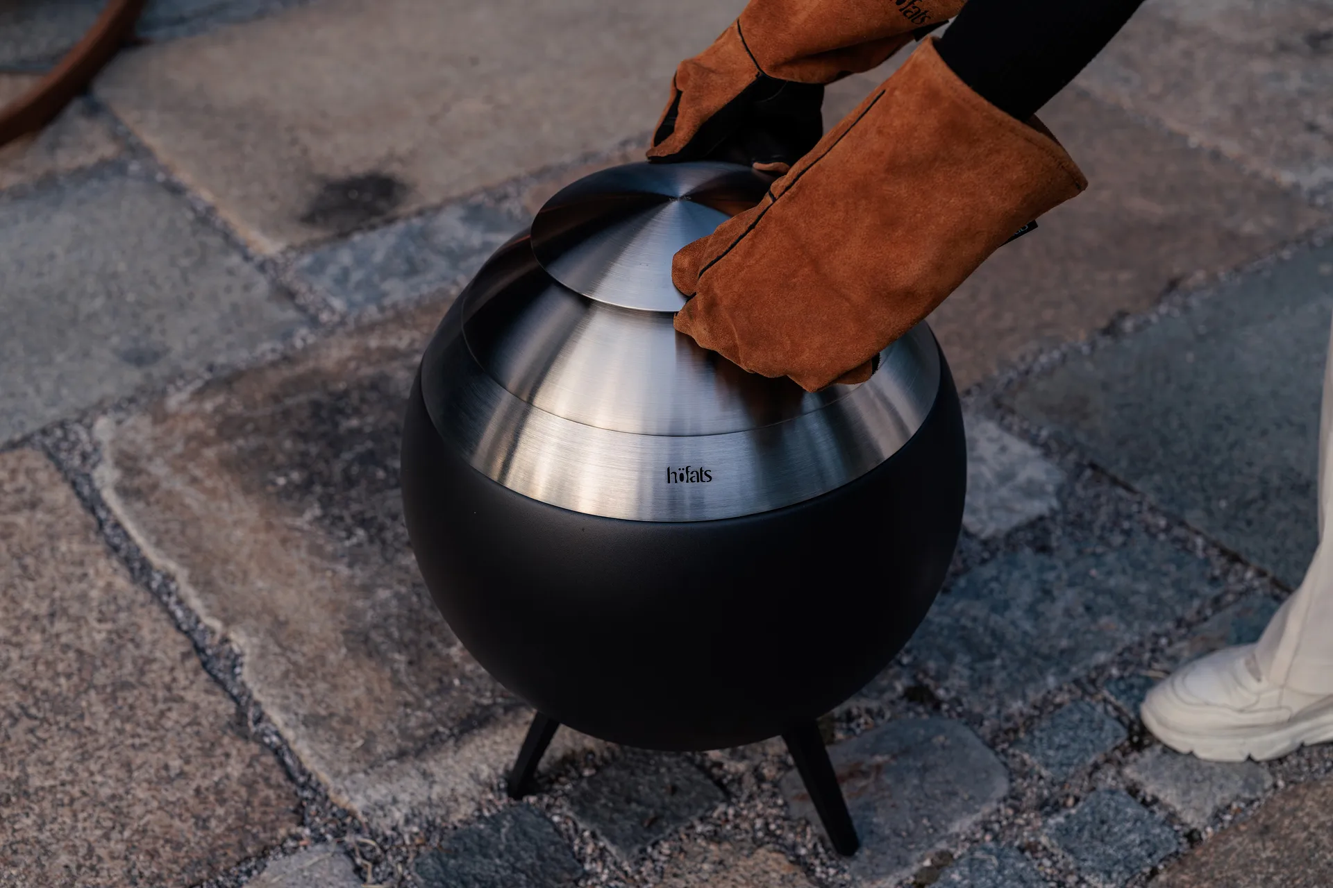 MOON 45 화로용 락, Silver Höfats