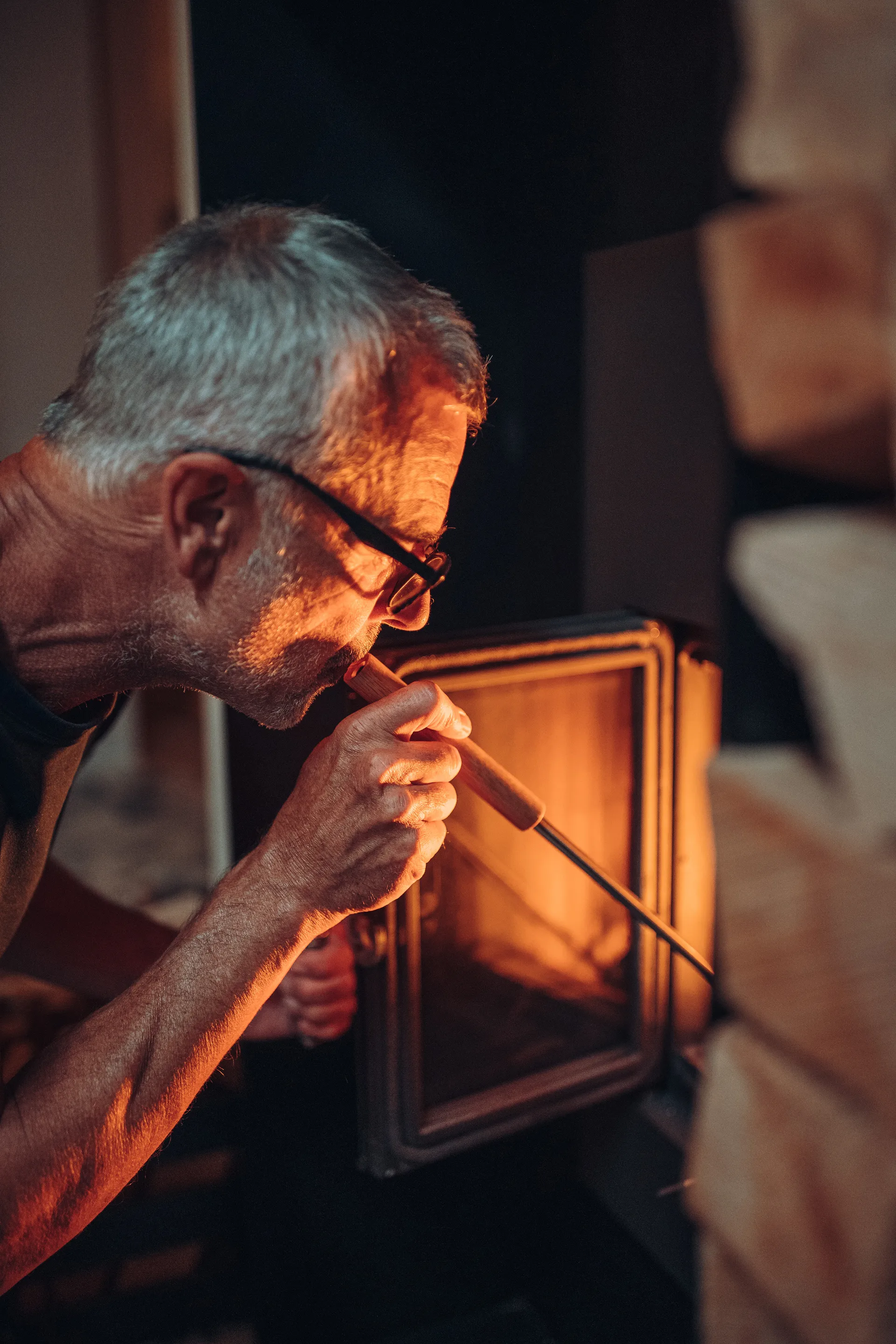 호파츠 파이어 툴 세트, Stainless steel box, 3 pieces Höfats