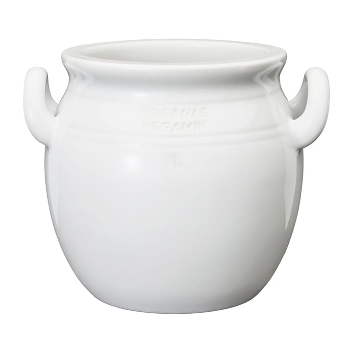 호가나스 세라믹 단지 1 l - White - Höganäs Keramik | 호가나스 세라믹