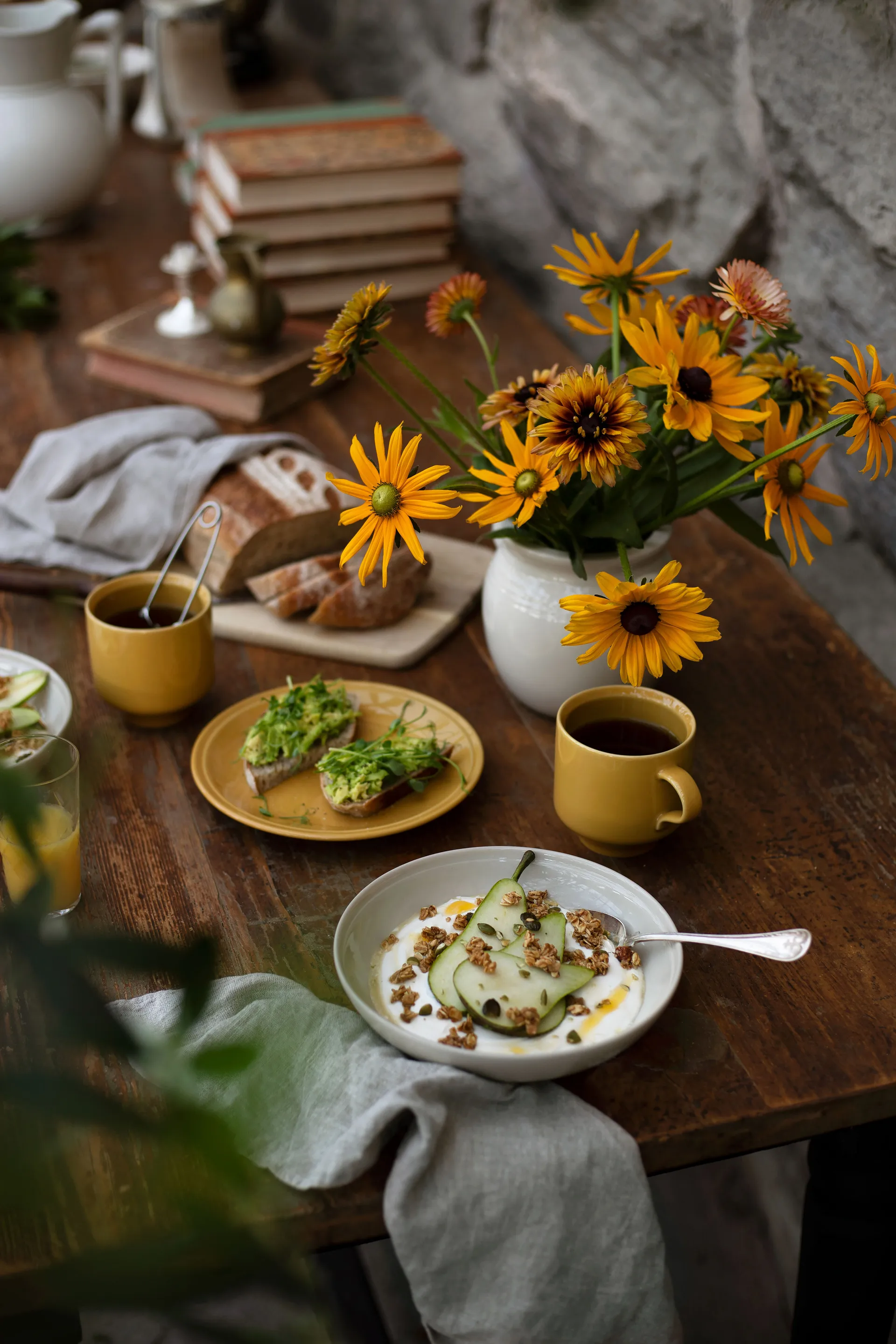 다가 스몰 접시 Ø19 cm, Ochre Höganäs Keramik | 호가나스 세라믹