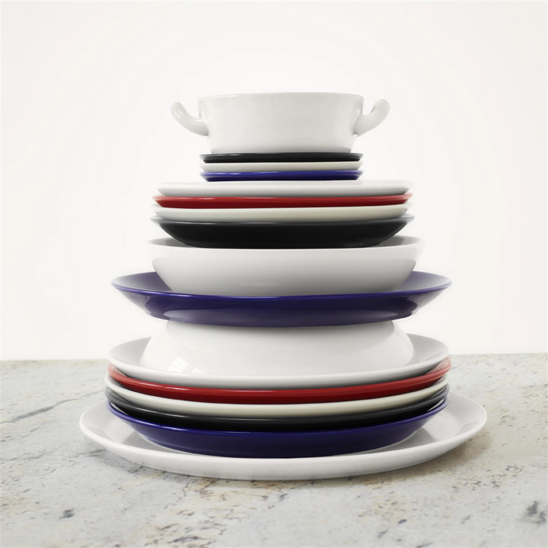 호가나스 스몰 접시 20 cm, red shiny Höganäs Keramik | 호가나스 세라믹