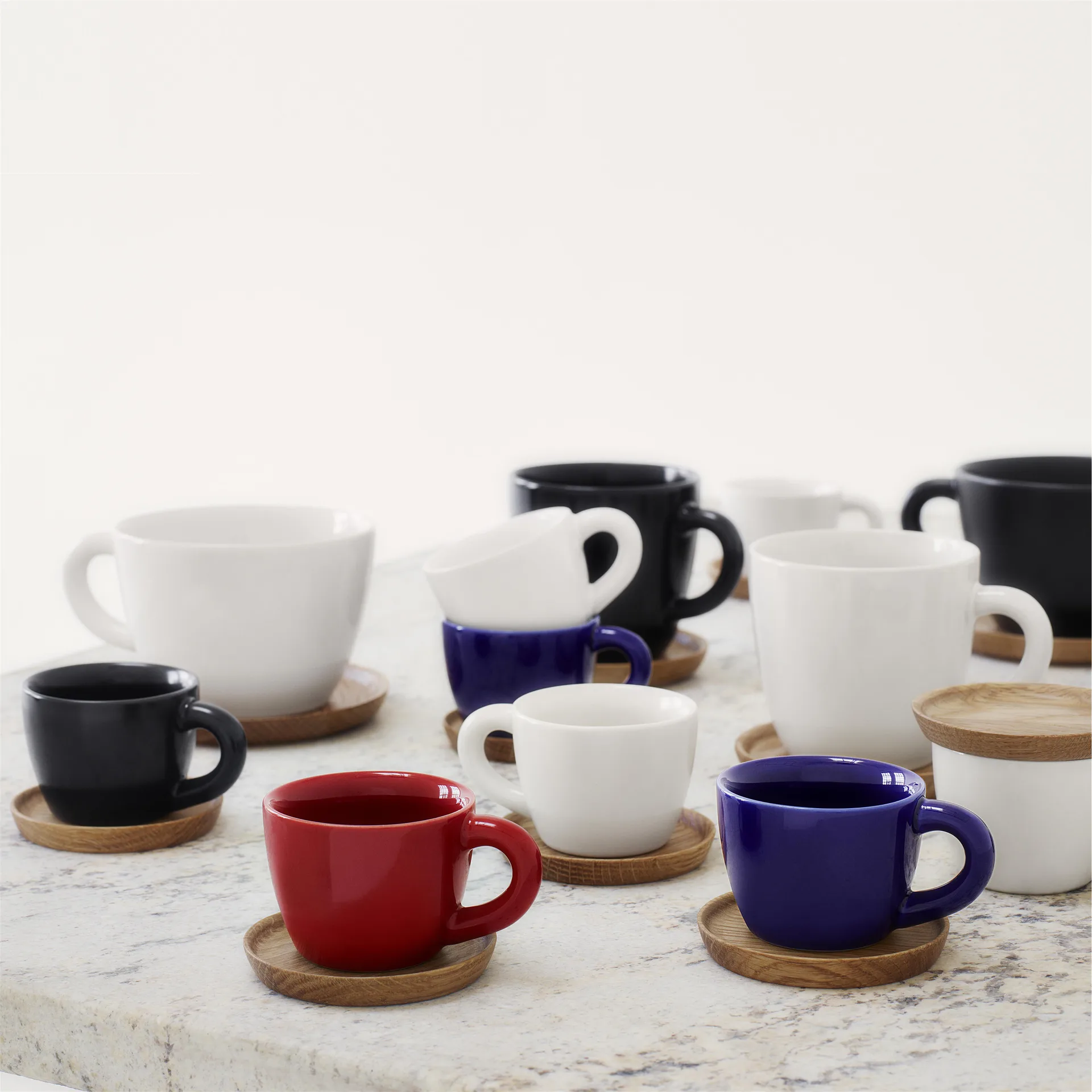 호가나스 티컵, apple red Höganäs Keramik | 호가나스 세라믹