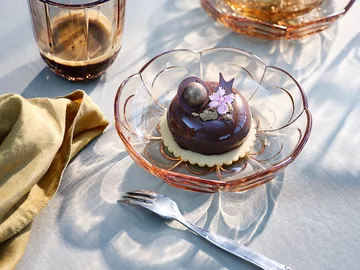 릴리 디저트 접시 Ø16 cm 2개 세트 - Toffee rose - Holmegaard | 홀메가르드