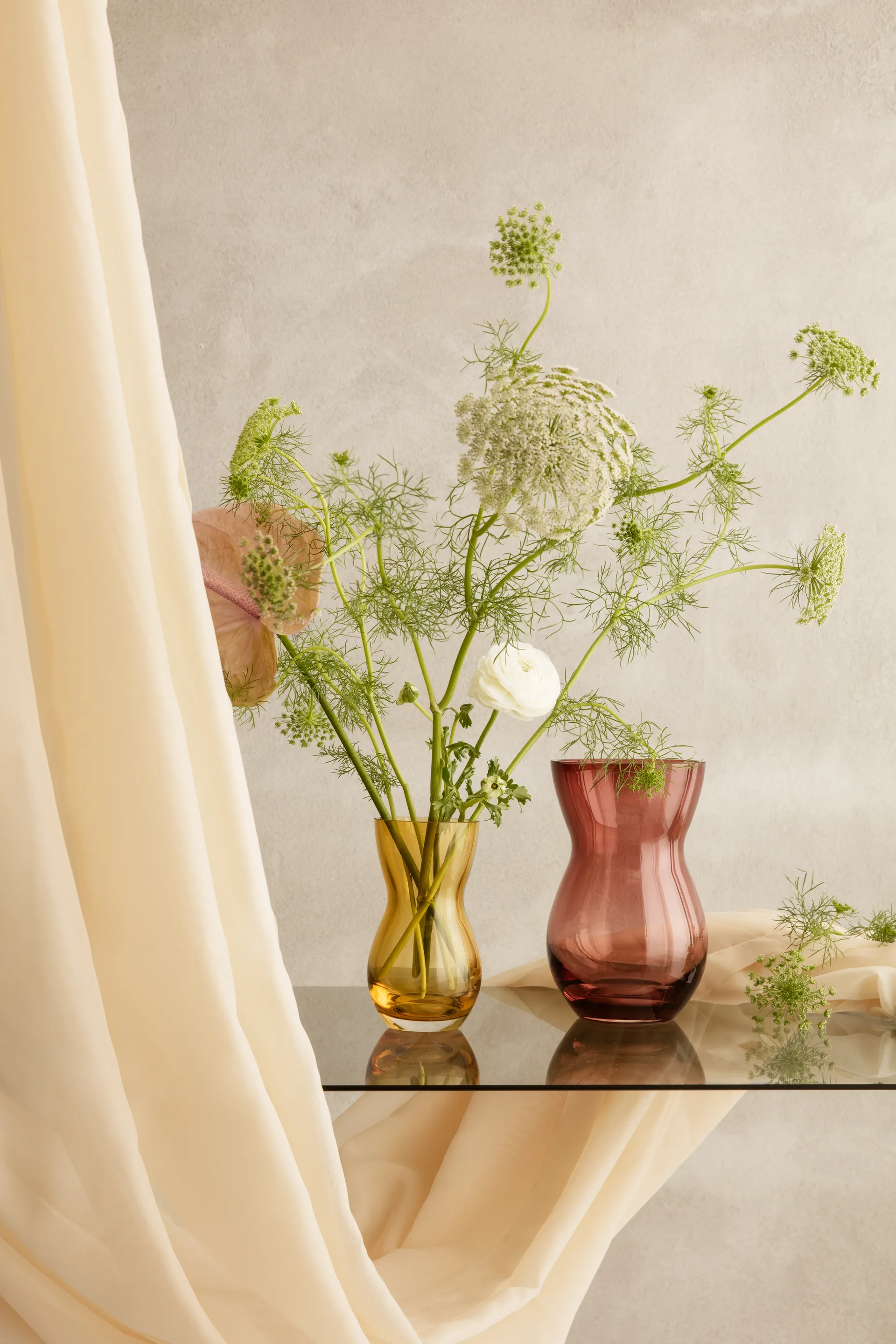 칼라바스 화병 16 cm, Amber Holmegaard | 홀메가르드