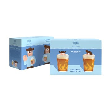 미켈러 파인트 맥주잔 2개 세트 - 40 cl - Holmegaard | 홀메가르드