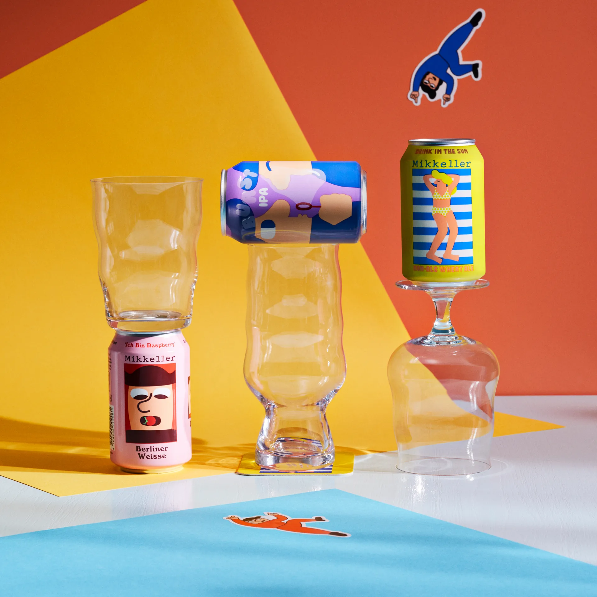 미켈러 파인트 맥주잔 2개 세트, 40 cl Holmegaard | 홀메가르드