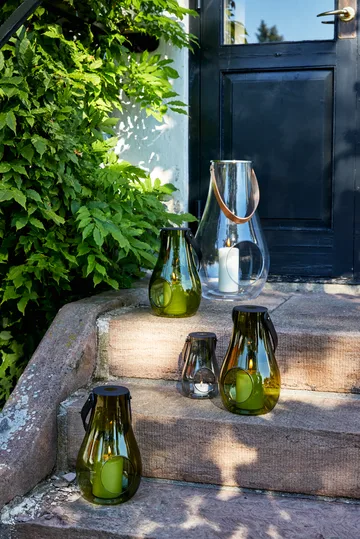 디자인 위드 라이트 캔들홀더 올리브 그린 - 25 cm - Holmegaard | 홀메가르드