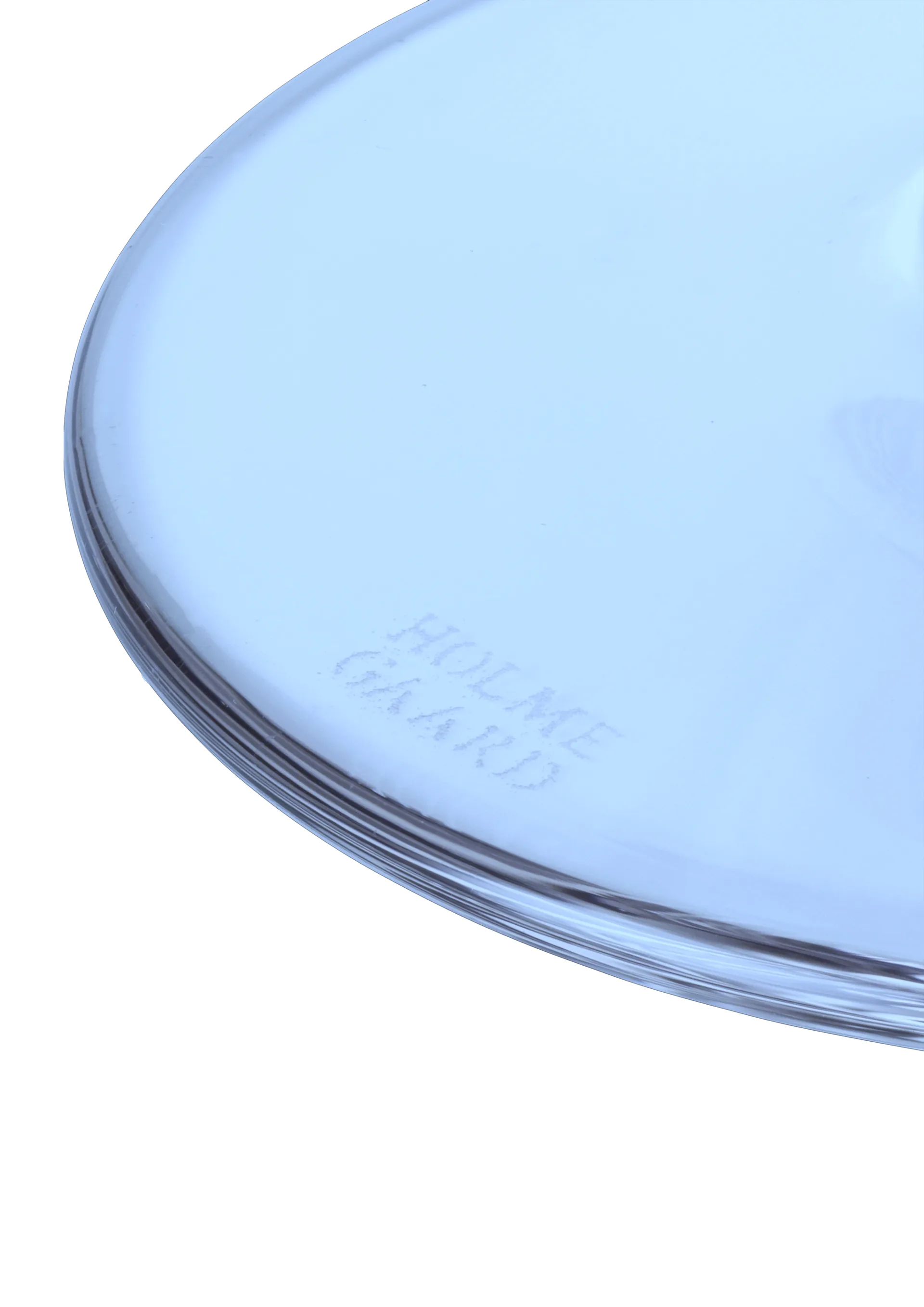 플로우 글라스 온 베이스 35 cl, Dark blue Holmegaard | 홀메가르드