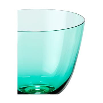 플로우 글라스 온 베이스 35 cl - Emerald green - Holmegaard | 홀메가르드