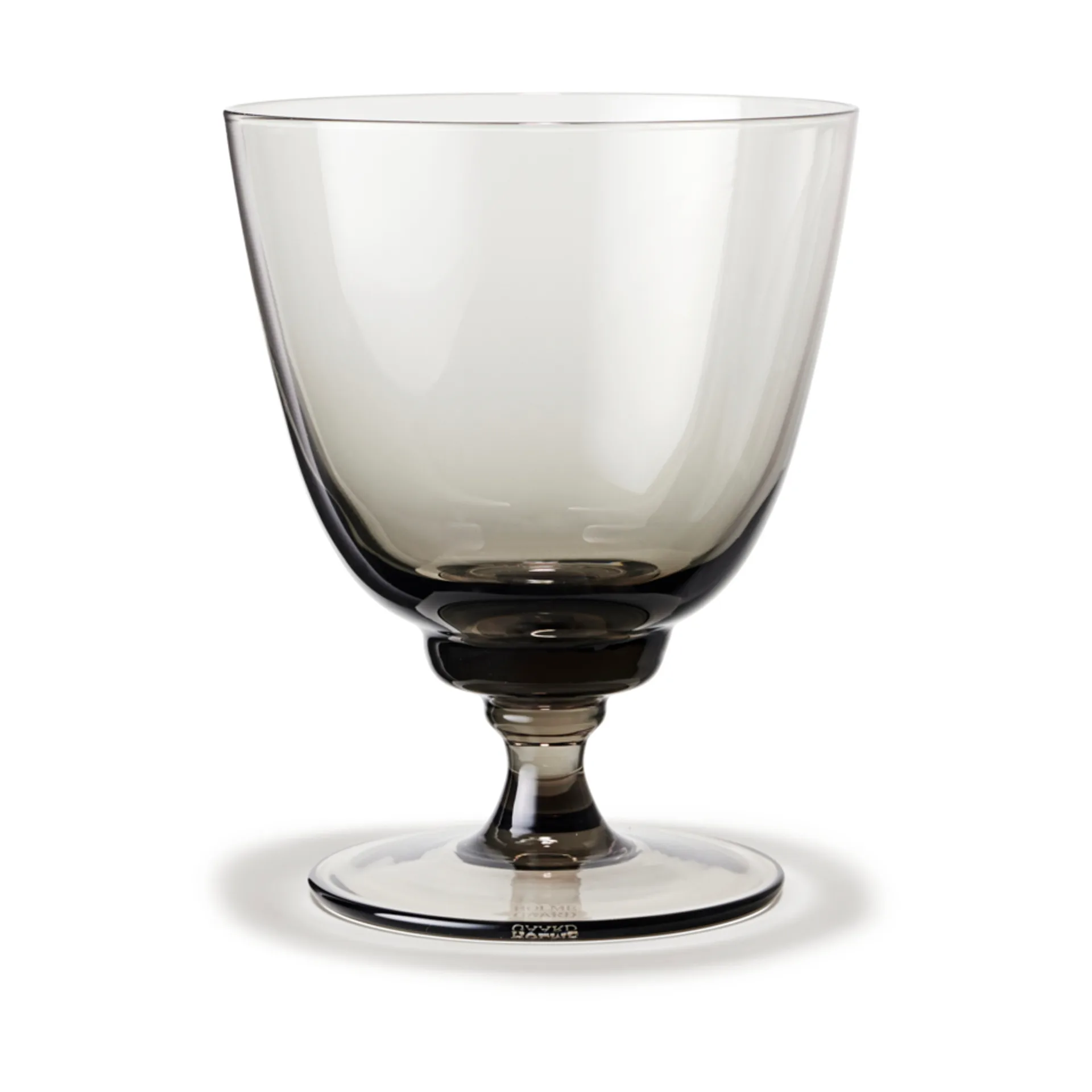 플로우 글라스 온 베이스 35 cl, Smoke Holmegaard | 홀메가르드