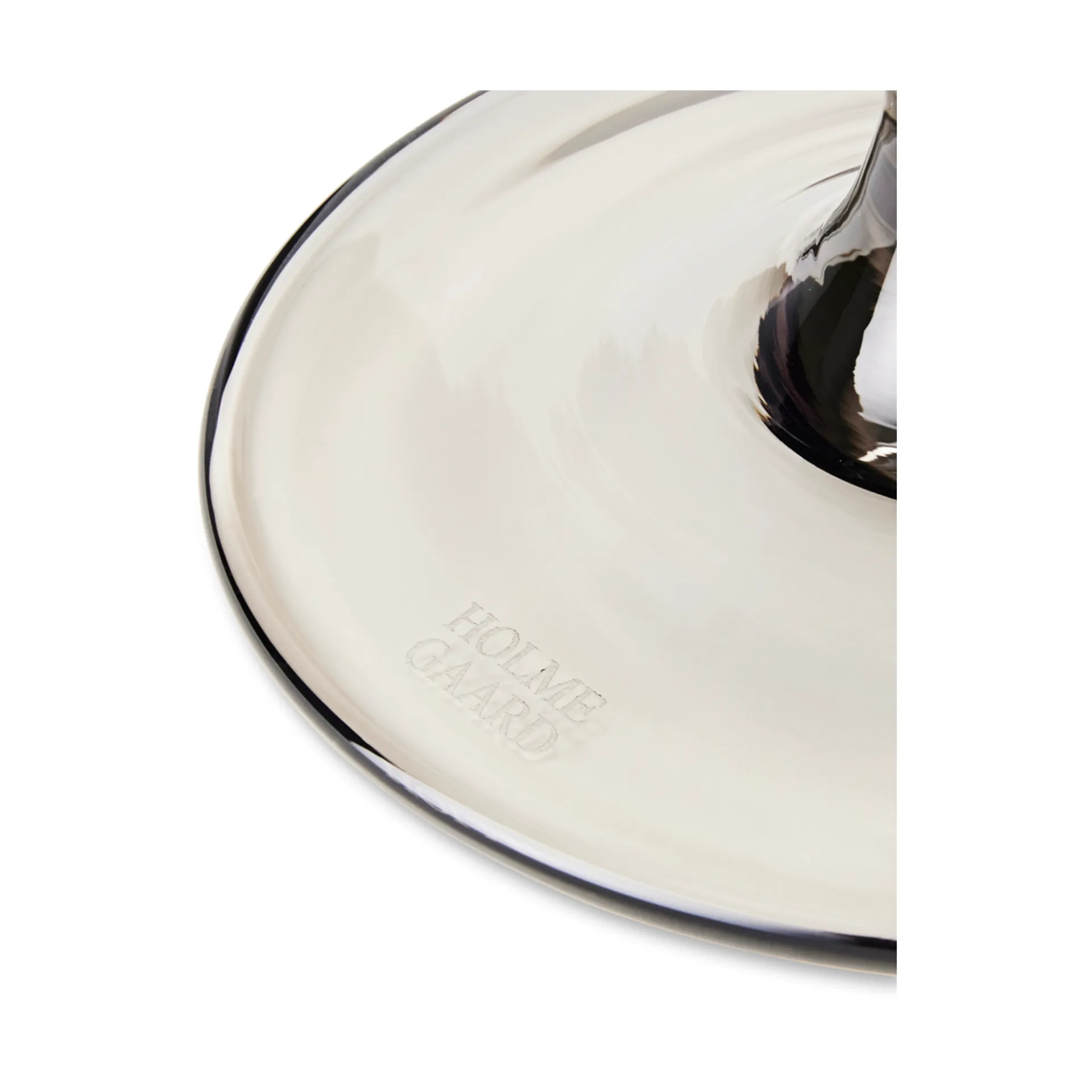 플로우 글라스 온 베이스 35 cl, Smoke Holmegaard | 홀메가르드