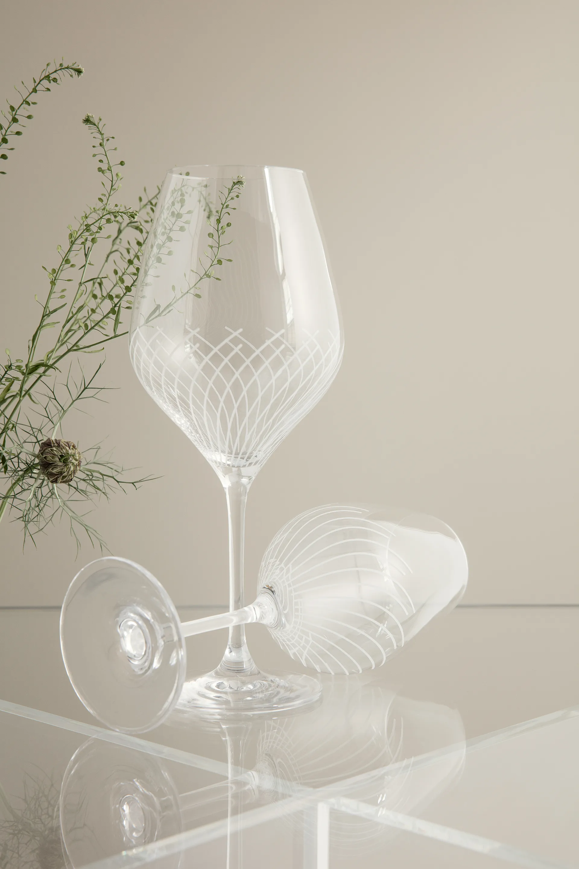 까베르네 라인즈 레드와인 글라스 52 cl 2개 세트, Clear Holmegaard | 홀메가르드