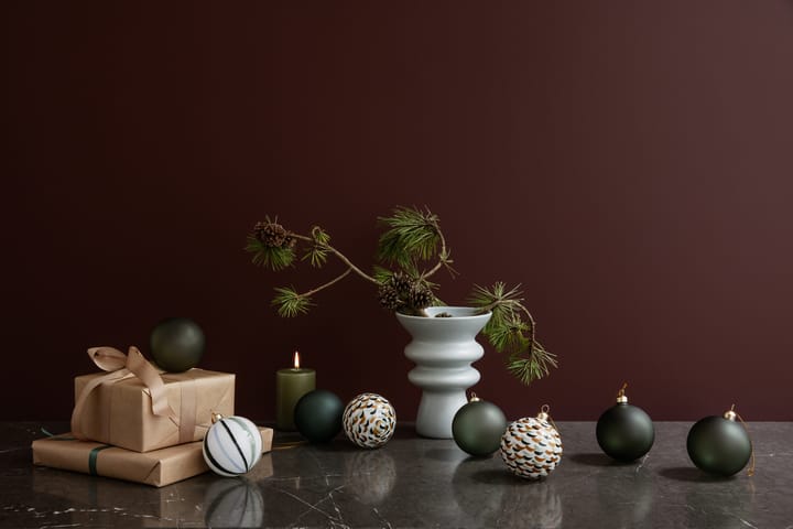 수베니어 크리스마스 바우블 Ø8 cm, Dark green Holmegaard | 홀메가르드