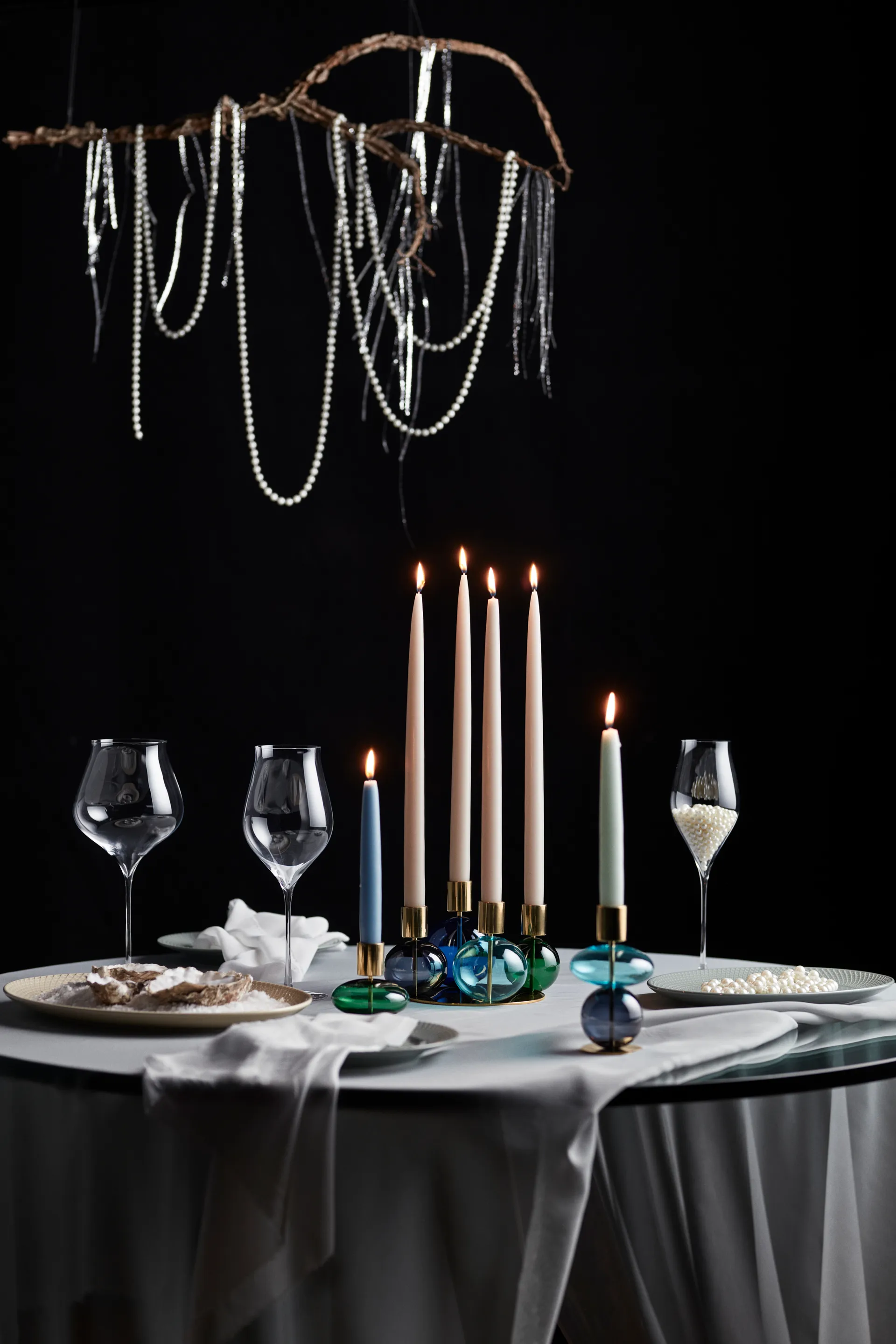 버블 캔들 홀더 8 cm, Green Holmegaard | 홀메가르드