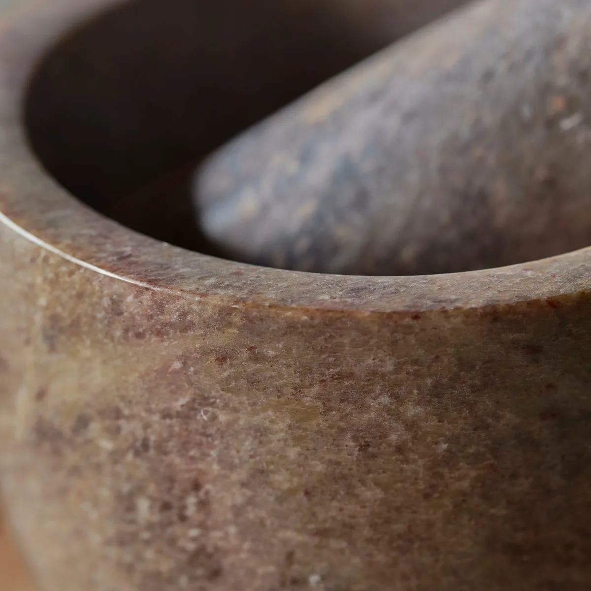 아르브 절구(막자 포함) Ø10 cm, Brown House Doctor | 하우스닥터