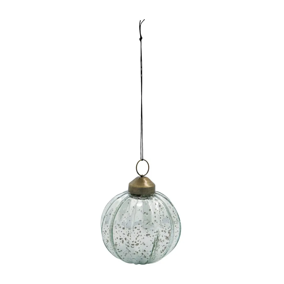 쉼 크리스마스 트리 바우블 Ø10 cm, Silver House Doctor | 하우스닥터