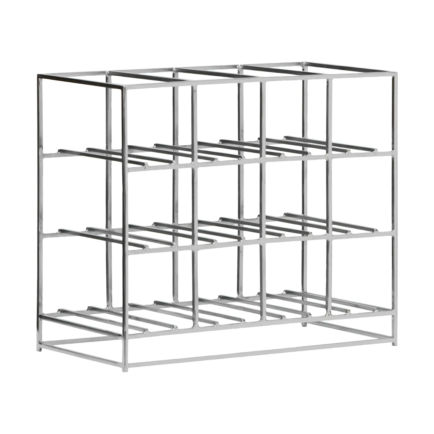 하우스 닥터 와인 랙 12병 41x35 cm, Silver finish House Doctor | 하우스닥터