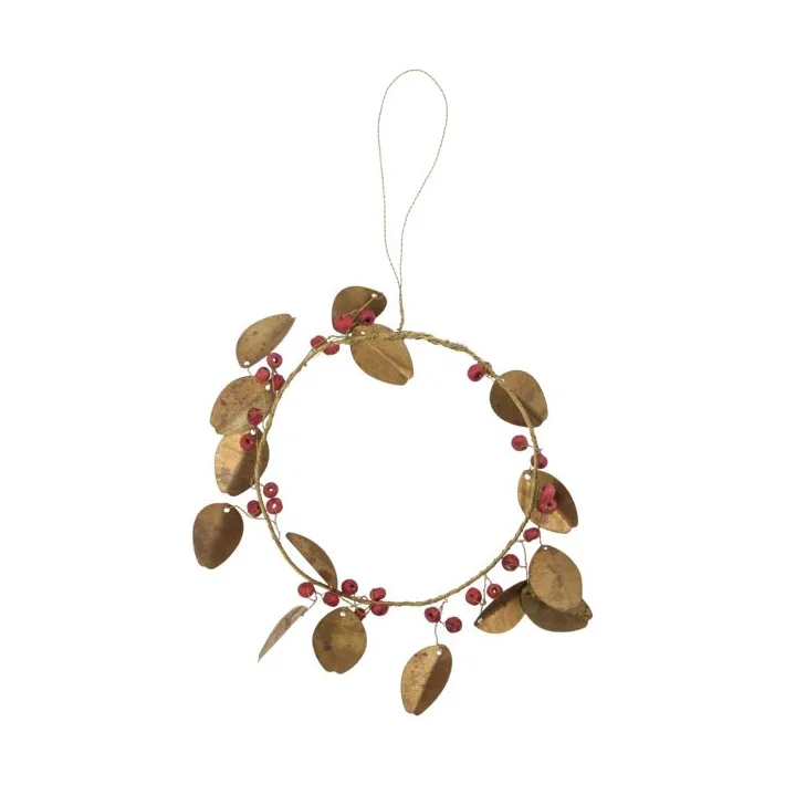 아우릭 크리스마스 화관 Ø12 cm, Brass House Doctor | 하우스닥터