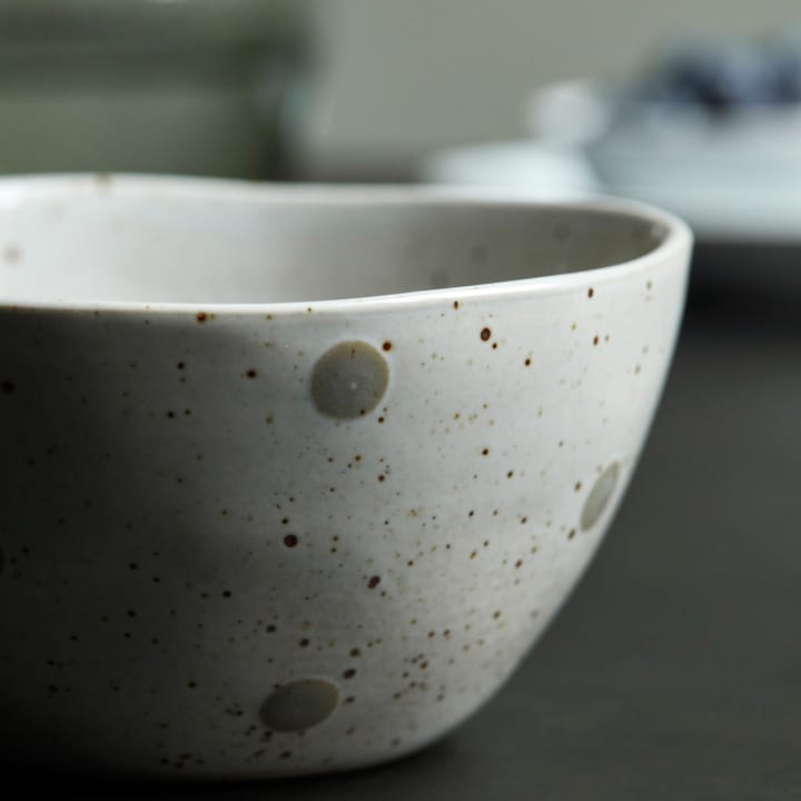 닷츠 보울 Ø12 cm, White-green dots House Doctor | 하우스닥터