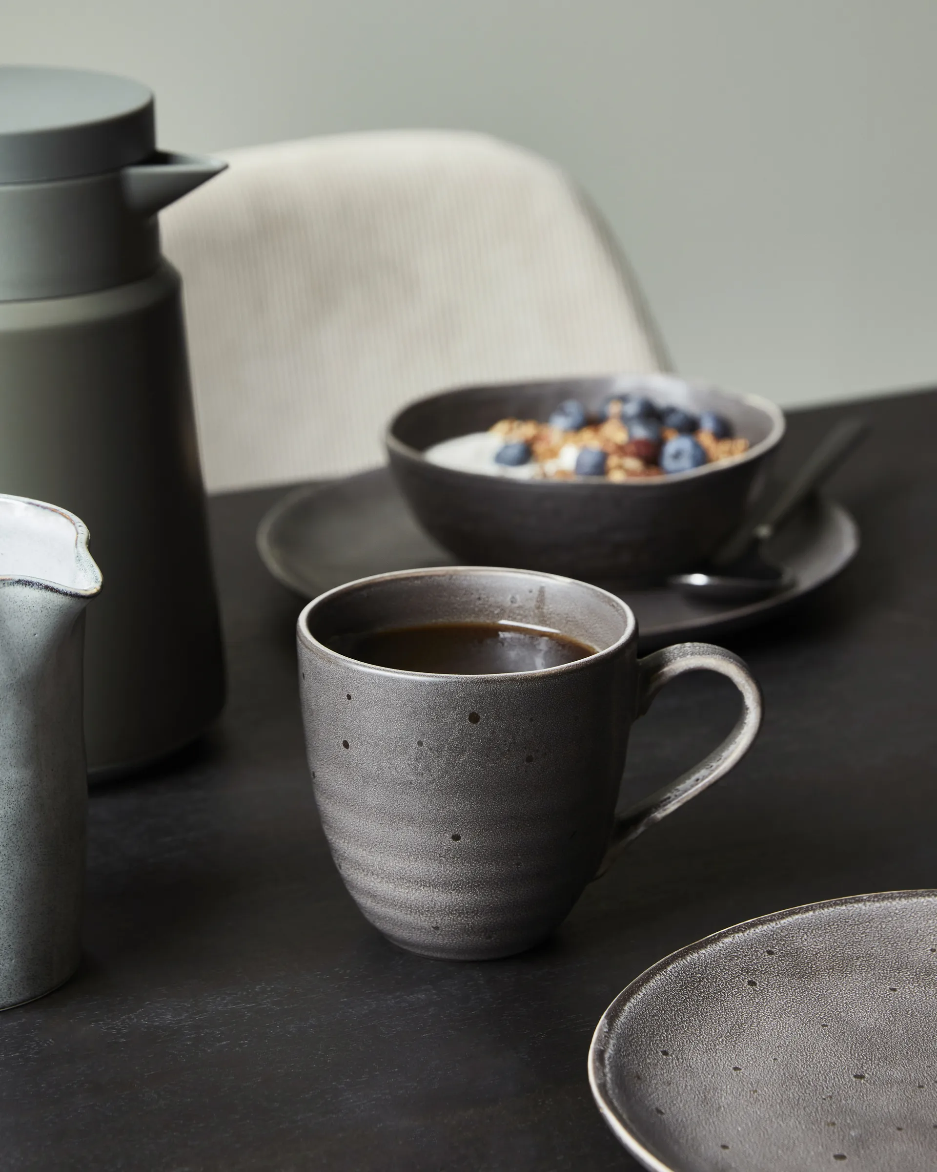 러스틱 브런치 키트 12 pieces, Dark grey House Doctor | 하우스닥터