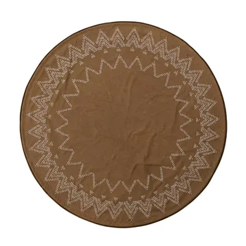 노엘 크리스마스 트리 러그  Ø120 cm - Brown - House Doctor | 하우스닥터